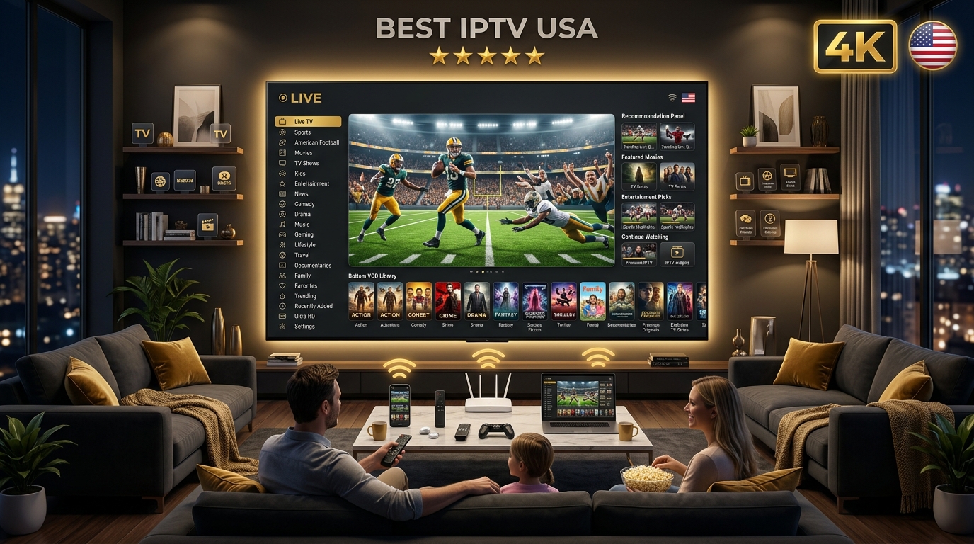 Best IPTV USA 2026: Built Around the American Viewing Calendar